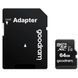 Карта пам`ятi MicroSDXC 64GB UHS-I Class 10 Goodram + SD-adapter (M1AA-0640R12) [606930], фото 3