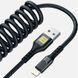 Кабель Luxe Cube Dynamic USB - Lightning (M/M), 1.5 м, Black (4446689101557) [603834], фото 3