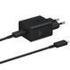 Зарядний пристрій мережевий Samsung 45Вт USB-С PD PPS, кабель USB-C > USB-C, 1.8м, чорний (EP-T4511XBEGEU) [109436], фото 5