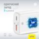 Мережевий зарядний пристрій Piko TC-PD452 (1USB-Cx3A, 1USBx3A) 45W White (1283126597787) [603358], фото 3