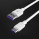 Кабель SkyDolphin S56T Super Fast TPE USB - USB Type-C (M/M), 1 м, White (SDUSB-000572) [604259], фото 3