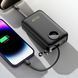 УМБ Dudao 20000mAh K14+ 22,5W PD,QC USB-A,USB-C In/Out,with built-in USB-C/Lightning cables Black (6977196680016) [405054], фото 7