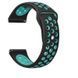 Ремінець BeCover Nike Style для Xiaomi Amazfit Bip/Bip Lite/Bip S Lite/GTR 42mm/GTS/TicWatch S2/TicWatch E Black-Blue (705701) [604659], фото 2