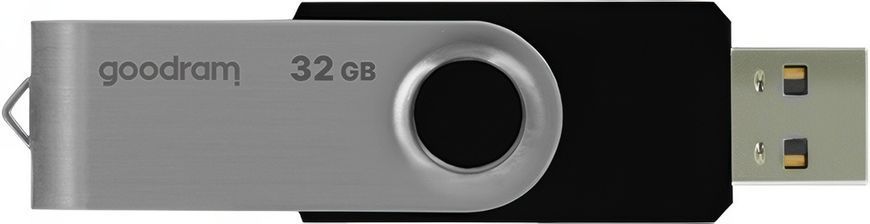 Флеш-накопичувач USB2.0 32GB Goodram UTS2 (Twister) Black (UTS2-0320K0R11) [607049]