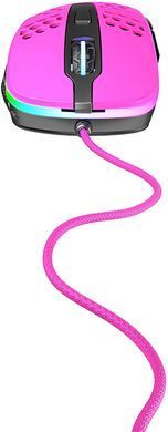 Миша Xtrfy M4, USB-A, RGB, рожевий (XG-M4-RGB-PINK) [103948]