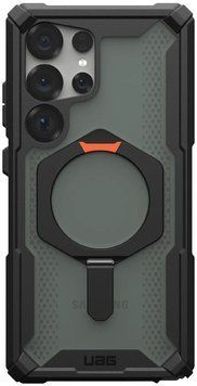 Чохол UAG для Samsung Galaxy S25 Ultra, Plasma XTE with Magnet, Black/Orange (214467114097) [108745]