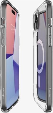 Чохол-накладка Spigen Ultra Hybrid MagFit для Apple iPhone 15 White (ACS06802) [602167]