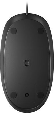 Мишка дротова HP 128 Laser Wired, 3кн., 1200 dpi, чорна (265D9AA) [401207]