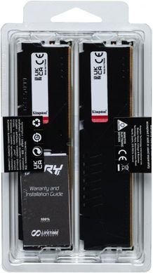 Модуль пам`яті DDR5 2x16GB/6000 Kingston Fury Beast Black (KF560C30BBEK2-32) [608461]
