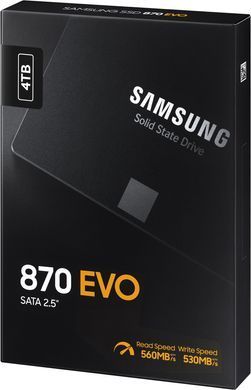 SSD диск SAMSUNG 870 EVO, 4TB, (MZ-77E4T0B/EU) [303059]