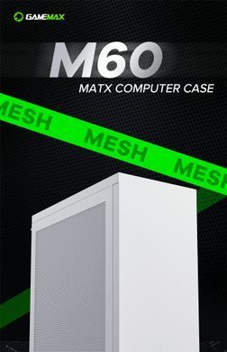 Корпус для ПК GAMEMAX (M60 White) [303326]