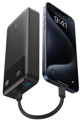 Портативний зарядний пристрій Anker PowerCore - 20000 mAh 30W PD Black (A1384G11) [201922]