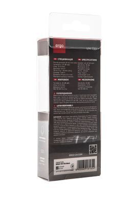 Гарнітура ERGO VM-730 Type-C Black (VM-730K) [201299]