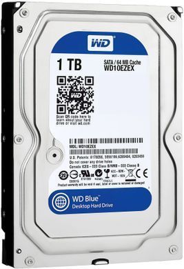 Жорсткий диск WD 1TB 3.5" 7200 64MB SATA Blue (WD10EZEX) [109985]