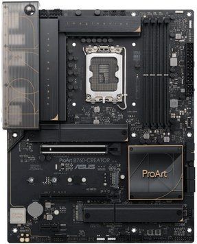 Материнcька плата ASUS PROART B760-CREATOR s1700 B760 4xDDR5 M.2 HDMI DP ATX (90MB1F20-M1EAY0) [109486]