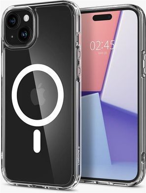 Чохол-накладка Spigen Ultra Hybrid MagFit для Apple iPhone 15 White (ACS06802) [602167]
