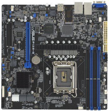 Материнська плата серверна ASUS P13R-M s1700 C262 4xDDR5 M.2 mATX (90SB0C70-M0UAY1) [113189]