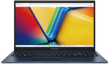 Ноутбук ASUS Vivobook 15 X1504MA-BQ109 15.6" FHD IPS, Intel 5 320, 16GB, F512GB, UMA, NoOS, Блакитний (90NB17I1-M005A0) [114434]