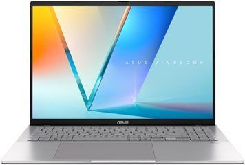Ноутбук ASUS Vivobook S16 M3607KA-SH031 16" FHD OLED, AMD AI 5 330, 16GB, F512GB, UMA, NoOS, Сріблястий (90NB16T2-M00290) [114578]