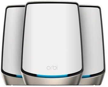 Система WiFi-Mesh NETGEAR Orbi RBK863S AX6000, 3мод, білий (RBK863S-100EUS) [104663]