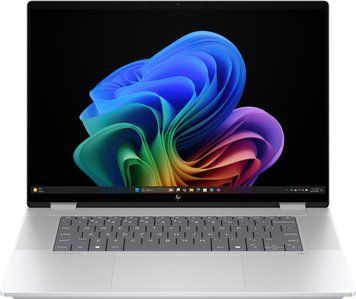 Ноутбук HP OmniBook X Flip x360 16-as0000ua 16" 3K OLED Touch, Intel U7-258V, 32GB, F1TB, UMA, Win11, сріблястий (C3UM0EA) [111355]
