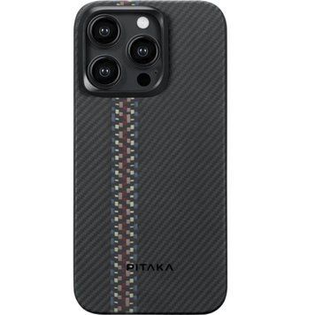 Чохол-накладка Pitaka MagEZ Case 4 для Apple iPhone 15 Pro Max Rhapsody (FR1501PM) [616729]