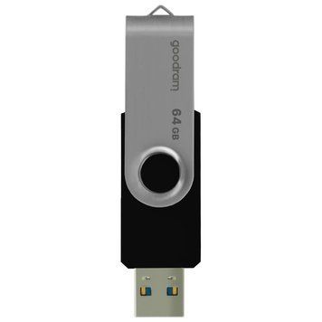 Флеш-накопичувач USB3.2 64GB Goodram UTS3 (Twister) Black (UTS3-0640K0R11) [607058]