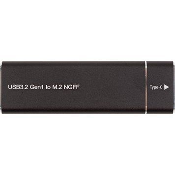 Зовнішня кишеня PowerPlant для SSD M.2 SATA USB3.2 (HC380305) [611338]