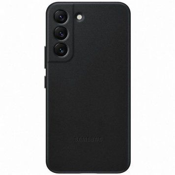 Чохол-накладка Samsung Leather Cover для Samsung Galaxy S22 SM-S901 Black (EF-VS901LBEGRU) [601256]