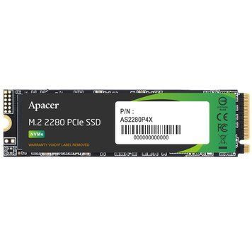 Накопичувач SSD 256GB Apacer AS2280P4X M.2 2280 PCIe 3.0 x4 3D TLC (AP256GAS2280P4X-1) [607936]