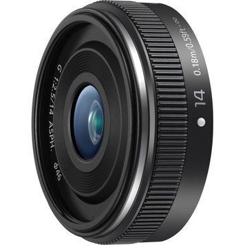Об`єктив Panasonic Micro 4/3 Lens 14mm F/2.5 (H-H014AE-K) [17758]