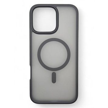 Чохол-накладка BeCover Metal Buttons Case MagSafe для Apple iPhone 16 Pro Max Black (712099) [618654]