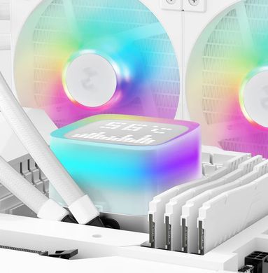 Система водяного охолодження DeepCool LP240 ARGB White (R-LP240-WHMSMC-G-1) [611497]