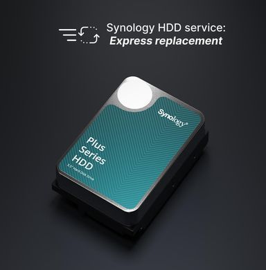 Запам&rsquo;ятовувальний пристрій на жорстких дисках (HDD) SATA 4TB 5400RPM 6GB/S SYNOLOGY (HAT3300-4T) [502212]