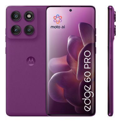 Мобільний телефон MOTO EDGE 60 PRO 8/256 Sparkling Grape  MOTOROLA (PB7X0089RS) [503359]