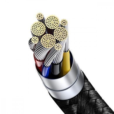 Кабель Baseus Display Fast Charging Data Cable Type-C to Type-C 100W 1m Black (CATSK-B01) [802526]