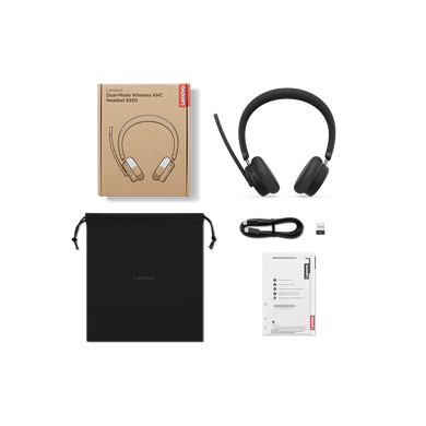 Навушники LENOVO Wireless ANC Headset 6550 (4XD1S19777) [306443]