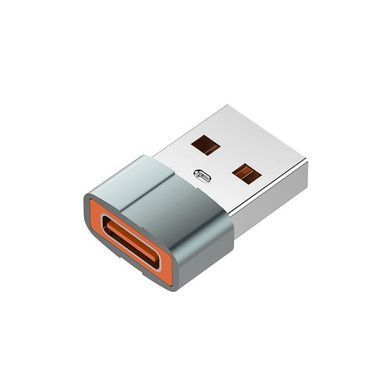 Адаптер ColorWay USB Type-C - USB V 2.0 (F/M) silver (CW-AD-CA) [603954]