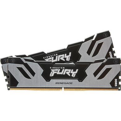 Модуль пам`яті DDR5 2x24GB/8400 Kingston Fury Renegade Silver (KF584CU40RSK2-48) [619619]