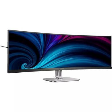 Монітор TFT 48.8" Philips 49B2U5900C, VA 5120x1440, вигн., 2xHDMI, DP, USB-C, RJ-45, USB-hub, HAS,кол (49B2U5900C/00) [405604]