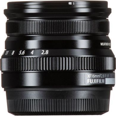 Об`єктив Fujifilm XF 16mm F2.8 R WR Black (16611667) [107808]