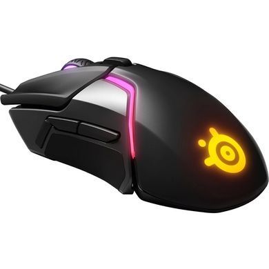 Мишка SteelSeries Rival 600, RGB, 12000dpi., 7кн., Dual Sensor, чорна (62446) [401290]