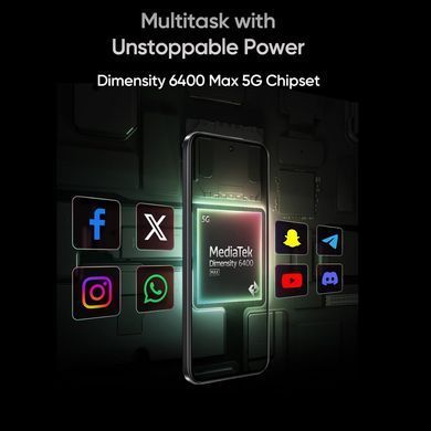 Смартфон Realme 15T 12/256GB (RMX5111) Suit Titanium (RMX5111 12/256GB Titanium) [613671]