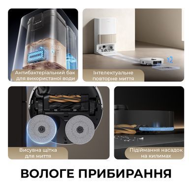 Робот-пилосос Dreame Bot L40s Pro Ultra White (RLL74CE-Wh) [612962]