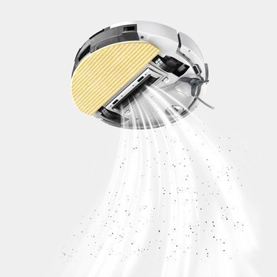 Робот-пилосос karcher RVC 3, h=0.97см, вологе прибирання, конт пил -0.24л, вода -0.28л, автон. робота до 130хв, Bluetooth, білий (1.269-110.0) [113826]