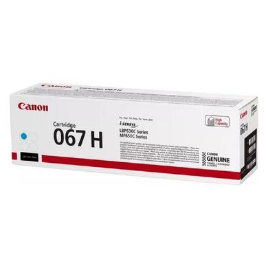 Картридж Canon 067H MF651ColorWay/MF655Cdw/MF657Cdw/LBP631ColorWay/LBP633Cdw Cyan (5105C002) [618185]