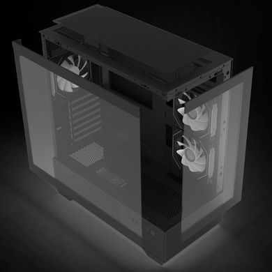 Корпус Zalman Chronix V2 без БЖ, 1xUSB3.0, 1xUSB2.0, 1x Type C, 2x120мм ARGB Reverse, 4x120мм ARGB, VGA 410мм, LCS ready, TG Side/Front Panel, ATX, чорний (CHRONIXV2BLACK) [112533]