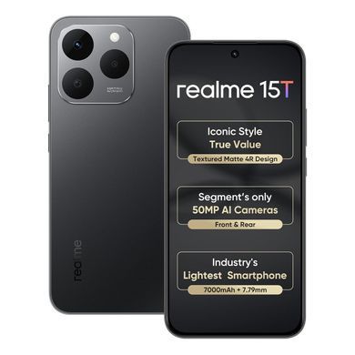 Смартфон Realme 15T 12/256GB (RMX5111) Suit Titanium (RMX5111 12/256GB Titanium) [613671]