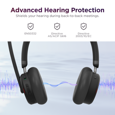Навушники LENOVO Wireless ANC Headset 6550 (4XD1S19777) [306443]