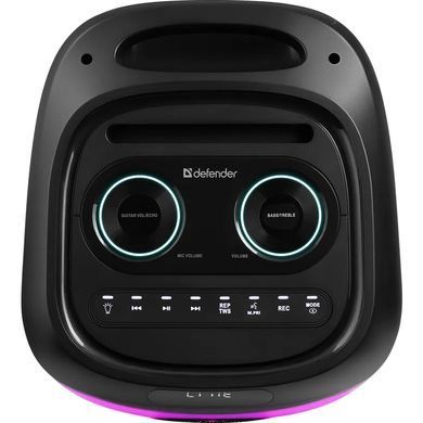 Акустична система 2.0 Defender Boomer 130 120Вт BT/FM/TF/USB/MIC/LED, чорна (65133) [405136]